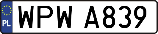 WPWA839