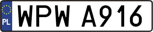 WPWA916