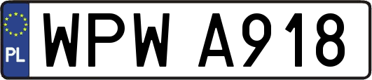 WPWA918