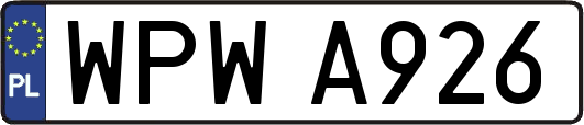 WPWA926
