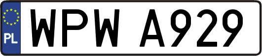 WPWA929