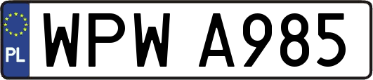 WPWA985