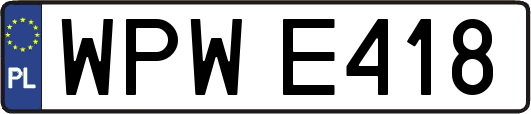 WPWE418