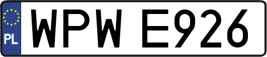 WPWE926