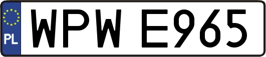 WPWE965