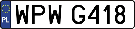 WPWG418