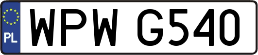 WPWG540