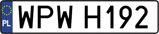 WPWH192