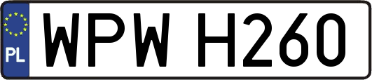WPWH260