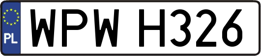 WPWH326