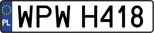 WPWH418