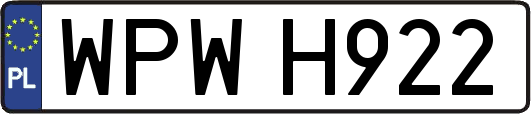 WPWH922