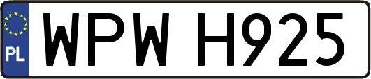 WPWH925