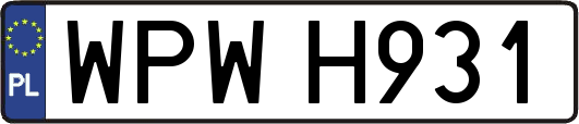 WPWH931