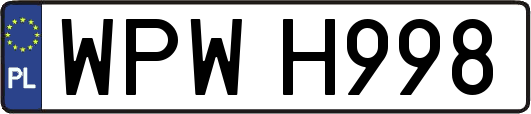 WPWH998