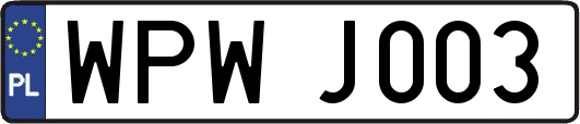 WPWJ003