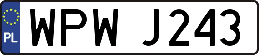 WPWJ243