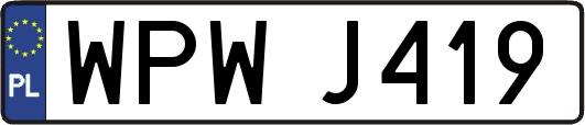 WPWJ419
