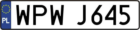 WPWJ645