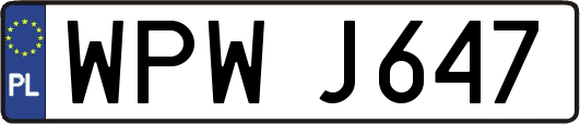 WPWJ647