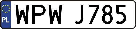 WPWJ785