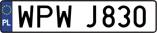 WPWJ830