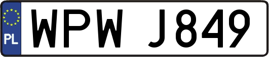 WPWJ849