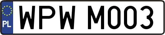 WPWM003