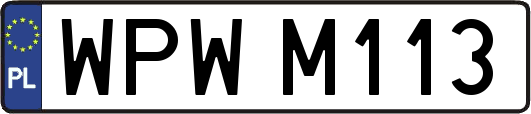 WPWM113