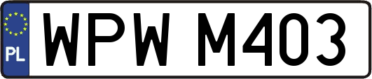 WPWM403