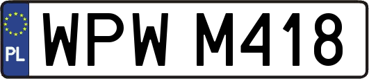 WPWM418