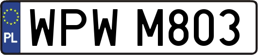 WPWM803