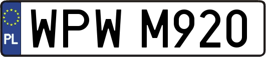 WPWM920