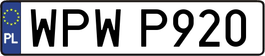 WPWP920
