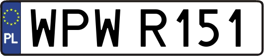 WPWR151