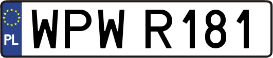 WPWR181