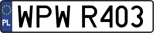 WPWR403