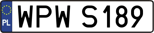 WPWS189