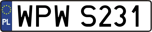 WPWS231