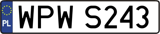 WPWS243