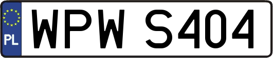 WPWS404