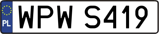 WPWS419