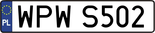 WPWS502