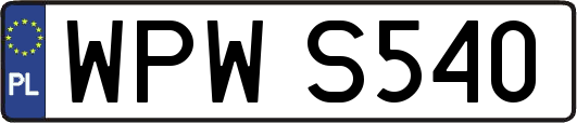 WPWS540