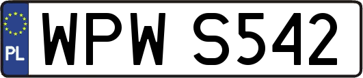 WPWS542