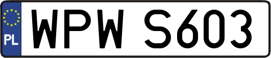 WPWS603