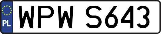 WPWS643