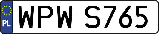 WPWS765