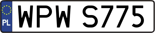 WPWS775