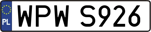 WPWS926